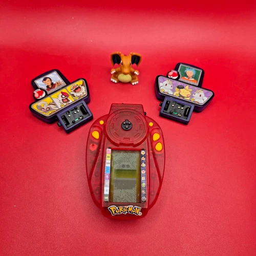 Vintage Pokemon Virtual V Trainer Battle - Electronic Toy Game Nintendo 2002