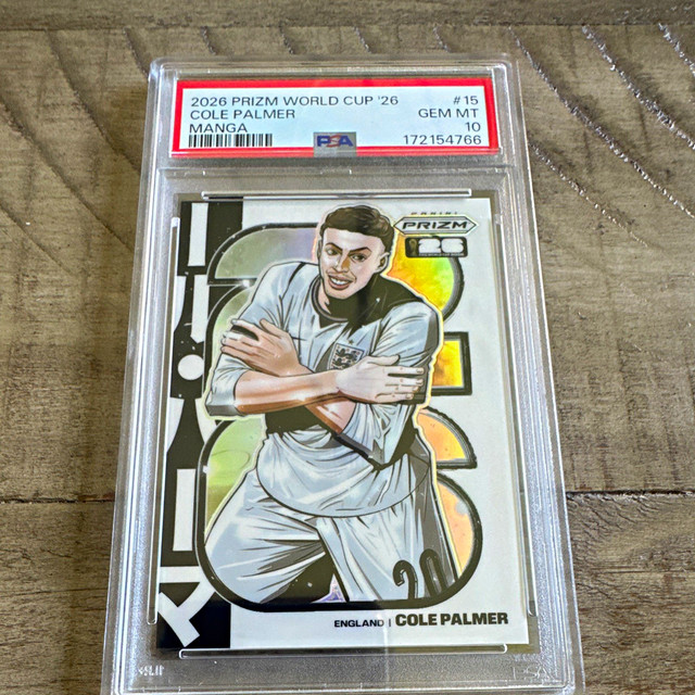 Cole Palmer 2026 Panini Prizm World Cup Manga