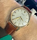 Rolex Oyster Precision 9ct Gold 12868 Vintage 1964 Manual Wind SERVICED!