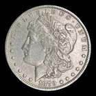 1879-O Morgan Silver Dollar XF+