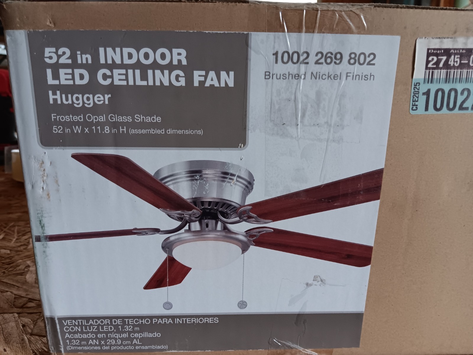 Ceiling Fan W/ Light Kit