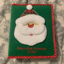 Baby's First Christmas Photo Album - New 100 Photos