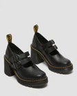 Dr Martens Eviee Heeled Mary Jane Leather Shoes  Size 5 UK/ 38 EU / 7US New