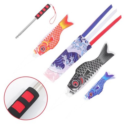  1 Set japanische Karpfen Windsock Streamer Carp Windsocks Dekoration für