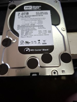 Western Digital Cavier Black 2TB,Intern,7200RPM