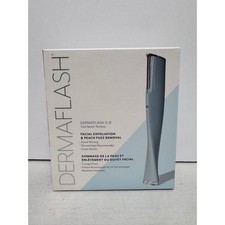 Dermaflash 2.0 Exfoliación facial de doble velocidad y eliminación de pelusa de melocotón NUEVO azul claro