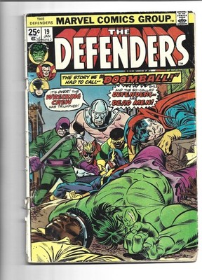 Defenders #19, GD 2.0, Mark Jewelers Insert; MVS Intact; Wrecking Crew