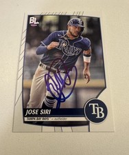 JOSE SIRI Autographed 2023 Topps Big League IP AUTO SIGNED