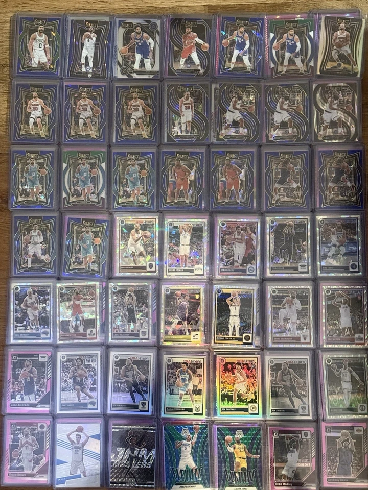(50) NBA Prizm, Novatos, Lote Inserto - Colección de Tarjetas de Baloncesto 2022-2025 Foto 3 de 4