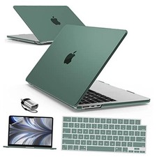 Compatible For Macbook Air 13.6" M4 A3240 M3 A3113 M2 A2681 Midnight Green