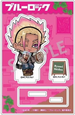 Blue Lock Mini Acrylic Stand Panel Ryusei Shido Kawaii Japan Import