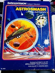 INTELLIVISION GAME LOT OF 5 TOTAL GAMES 4 CIB+ 1 CART TRON SOLAR SAILER TESTED