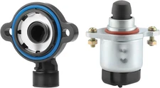 Throttle Position Sensor and Idle Air Control Valve TPS Fit for Chevy... 