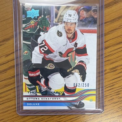 Upper Deck 2025-26 Series 1 Deluxe #119/250 Thomas Chabot Ottawa Senators