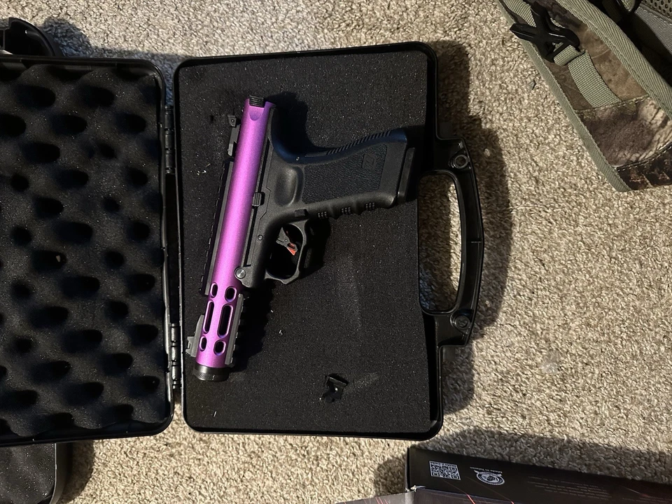 WE-Tech Galaxy GBB estándar barril azul sin cargador Foto 2 de 3