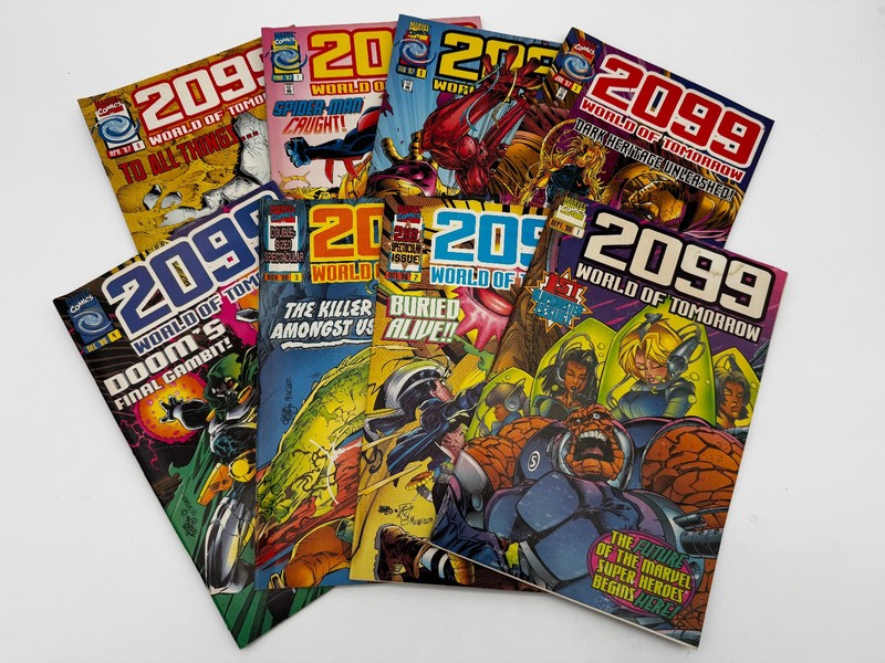 2099 World of Tomorrow #1 - #8 Complete Series Marvel Comic Books Ben Raab 1996