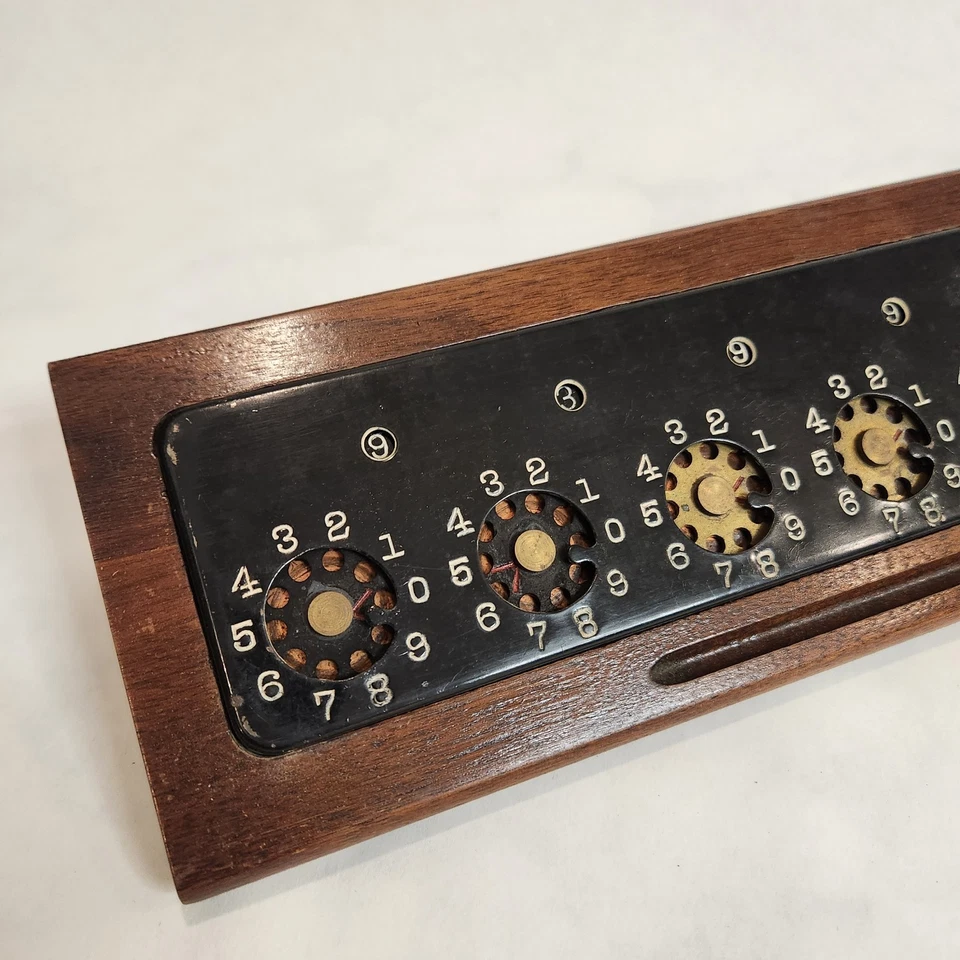 Antigua de colección "The Lightning Calculator" Grand Rapids, Michigan 1908-1915 Foto 2 de 4