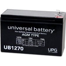 Lead Acid Battery 12V 7Ah UPS Backup Power Tool Replacement Rechargeable
