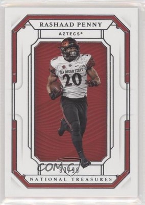 2019 Panini National Treasures Collegiate 93/99 Rashaad Penny #43 2r7