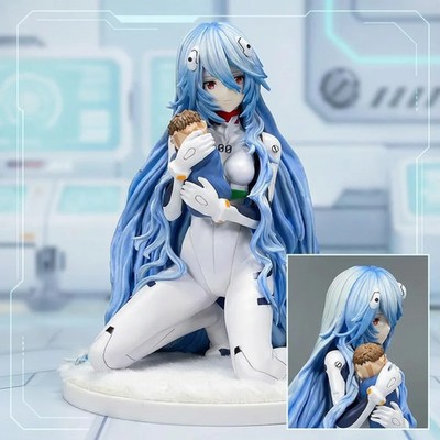 Evangelion Ayanami Rei Figur Anime PVC Modell mit Baby Sammlerstatue