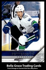 2020-21 Upper Deck Elias Pettersson #T-64 Canucks 2005-06 Upper Deck Tribute NHL