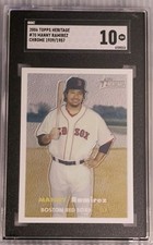 2006 Topps Heritage - Chrome Manny Ramirez #70 /1957 Red Sox SGC GM 10 🔥