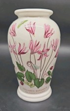 Portmeirion Botanic Garden Cyclamen Repandum Vase Vintage 5.5"/14cms Tall