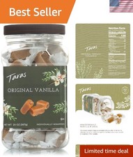 20 oz Pure Vanilla Caramels Craftsmanship Care in Every All-Natural Bite