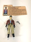 VINTAGE GI JOE ARAH KEEL-HAUL 1985 COMPLETE WITH CARD HASBRO