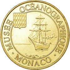 Frankreich, Token, Touristic token, Monaco - Musée Océanographique, 2000
