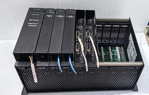 GE FULL RACK | IC697CPM790 | IC697CMM742 | IC697CHS790G | IC697PWR711J | TESTED Image 1 of 4