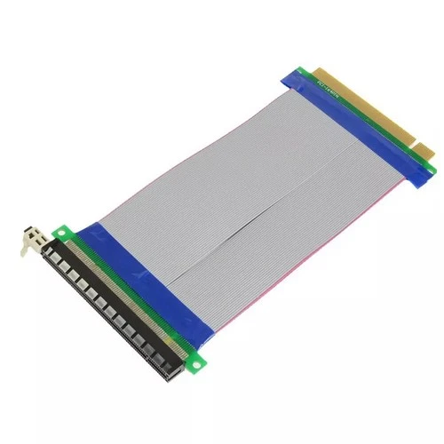 PCI Express PCIE X16 Riser Extender Karte Adapter Verlängerung Stromkabel