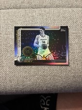 2025-26 Topps Flagship Basketball Blackout NBA All-Rookie Team #186 Zach Edey