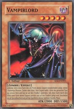 YuGiOh Vampirlord SD2-DE003 Common Played 1st