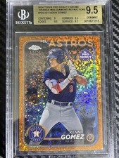 2024 Topps Pro Debut Chrome Orange Mini Diamond Refractor 12/25 Kenny Gomez (RC)