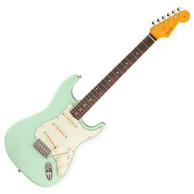 Fender American II 1961 Stratocaster Rw Surf Green Electric Guitar *Ra956