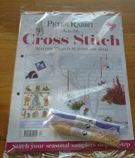 PETER RABBIT CROSS STITCH - Remaining issues left - combined shipping available.
