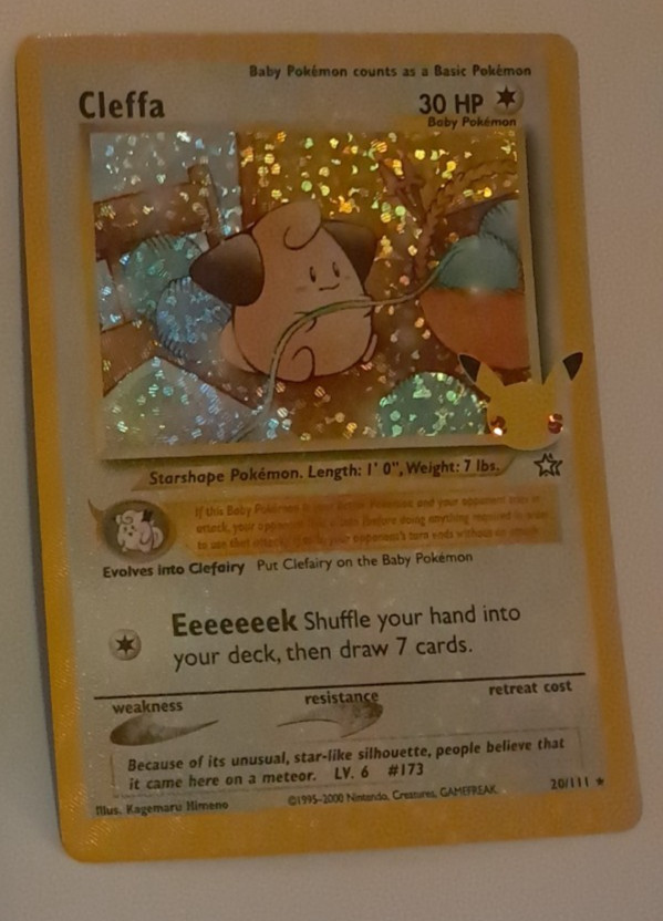 Cleffa NM/M Celebrations Classic Collection Pokemon TCG 20/111