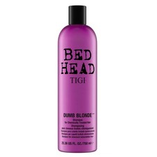 Image of TIGI Bed Head Dumb Blonde Shampoo for Damaged Blonde Hair 750ml - Brand New