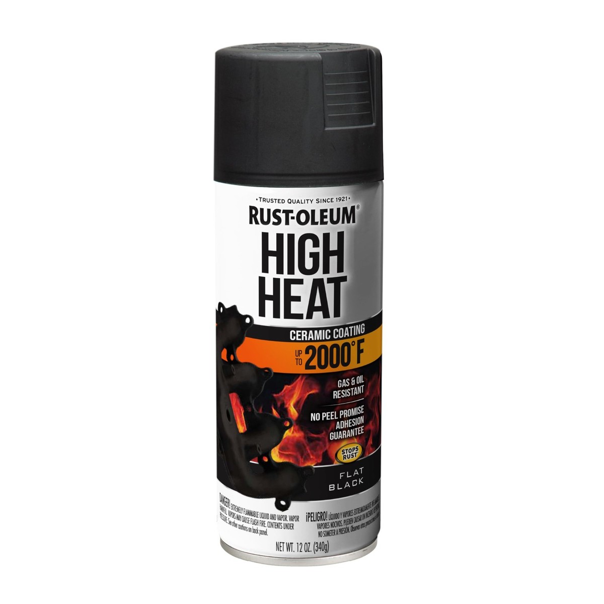 High Heat 2000 Degree Spray Paint Automotive Rust-Oleum 248903 12
