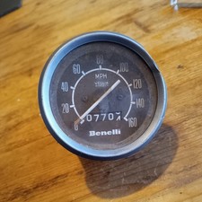 Benelli Tornado 650 S - Tachimetro MPH anni 70 moto bicilindrica classica 