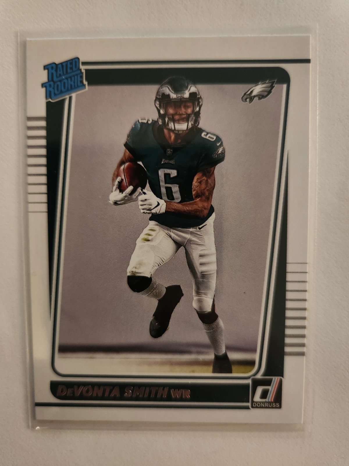 2021 DeVonta Smith Donruss Rated Rookie #261 (Rookie Card)