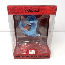 Kid Robot x Santa Cruz Screaming Hand 9” Figure Glow In The Dark 40th Anniv. NEW