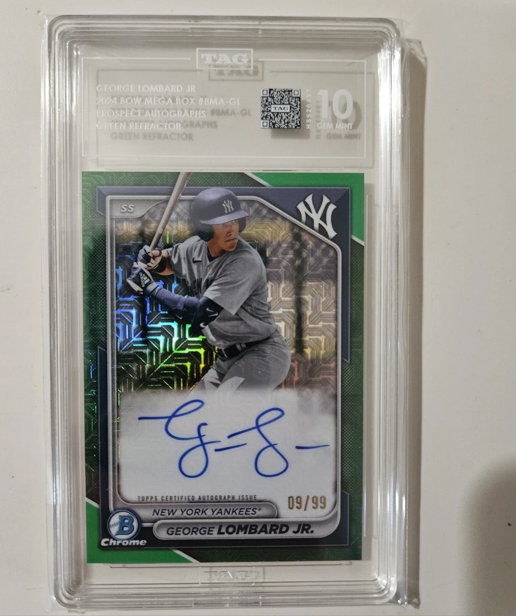 2024 Bowman - George Lombard Jr. #BMA-GL for sale | eBay