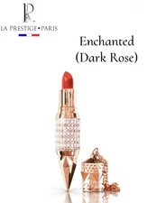 La Prestige Diamond Matte Lipstick Enchanted (Dark Rose) - New In Box