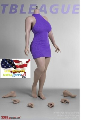 PHICEN TBLeague TB-AD01 1/6 Female Pale Large Bust Fullness Figure