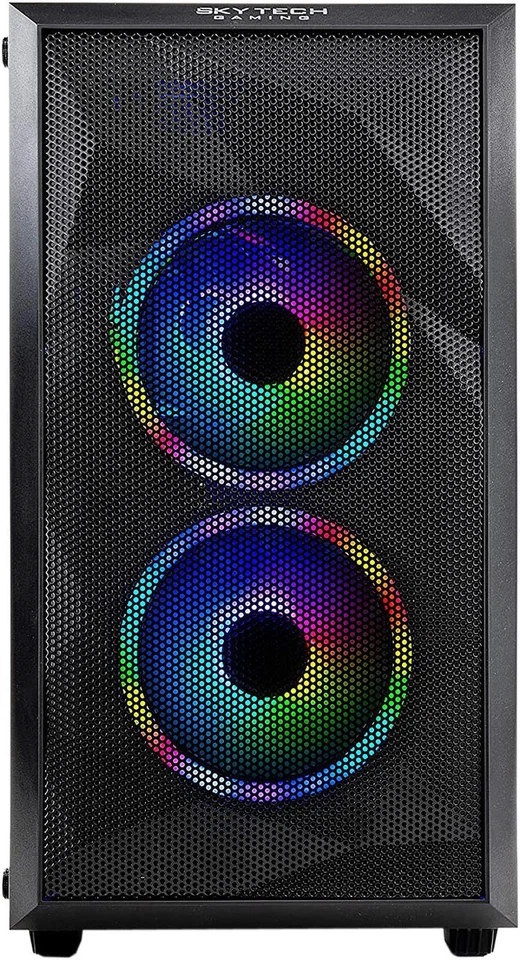 SKYTECH DESKTOP AMD RYZEN 3 3100 GTX 1650 SUPER 8 GB RAM 500 GB SSD - BLACK - Image 2 of 4