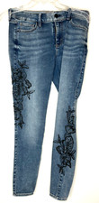 White House Black Market Women Jeans WHBM 2 Mid Rise Skinny Ankle Everyday Soft
