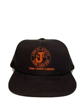 Vintage 80  s CROIX DE JERSEYS I Came.I Played. I Survived Snapback Trucker Hat