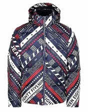 Down Jacket Duvet Tommy Hilfiger Tommy Man Jeans Size M Navy Blue